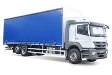 Car Hire Walsall - 26 Tonne Curtain Side Truck - Truck hire Walsall