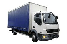 Car Hire Walsall - 7.5 Tonnage Special Edition Curtain Side Truck - Truck hire Walsall